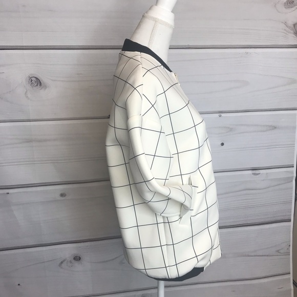 Urban Renewal Grid Bomber Jacket - Picture 3 of 6